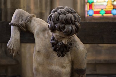 Calvary (detail) by Ligier Richier